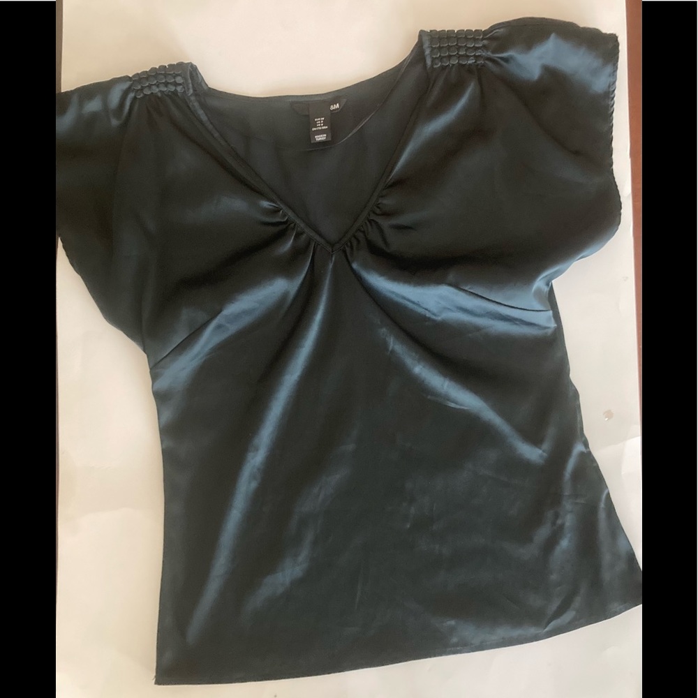 H&M flutter sleeve top